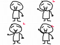 안녕 : 안녕하는모습 스케치판 ,sketchpan