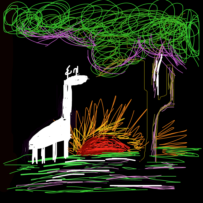 기린...? : 기린...? 스케치판 ,sketchpan