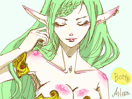 채색했습니다 : 호러아님```` 스케치판 ,sketchpan