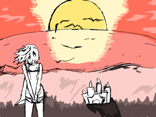 나는 없어져간다. : 이 황혼이.. 지나면. 나는 이 세계에 없는.. 아무것도 없는.. 그저.. 여기에 있는데.. 아무것도 없는. 그저 아무런 일이.. 없던 일이 될뿐.. 스케치판 ,sketchpan