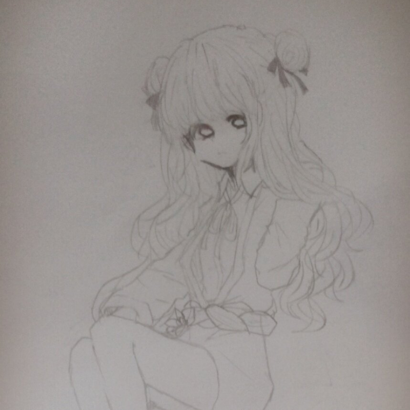 ~손그림으.. : ~손그림으로 자캐~ 스케치판 ,sketchpan
