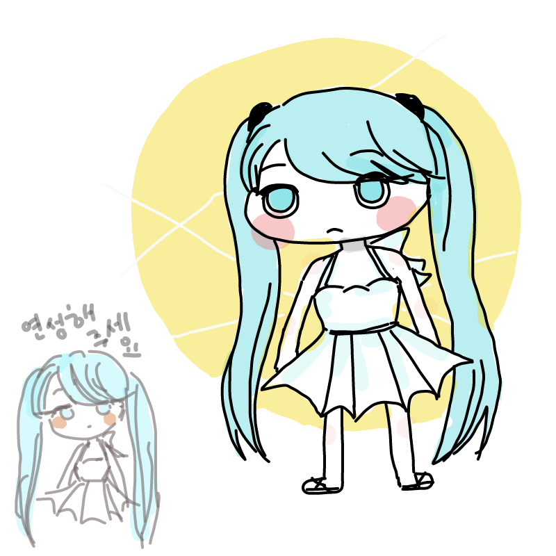 어...어때.. : 어...어때요?ㅜ 스케치판 ,sketchpan