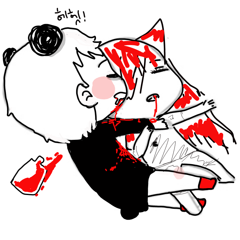 친구다. 같.. : 친구다. 같이먹자ㅎ 스케치판 ,sketchpan