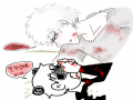첫눈님  그.. : 첫눈님  그림을 망친건 아닌지....;;; 스케치판 ,sketchpan