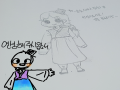 괜찮을지... : 괜찮을지.... 스케치판 ,sketchpan