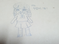 리퀘 2번째.. : 리퀘 2번째
오늘 일이 늦게 끝나서 색없이 손그림입니다. 스케치판 ,sketchpan
