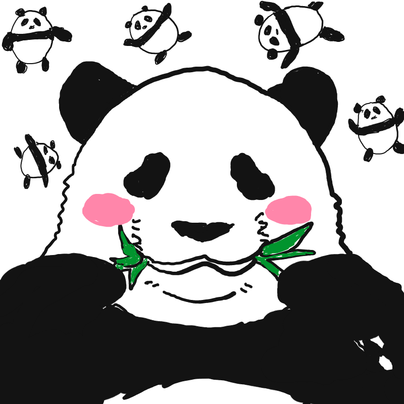 판다 : 판다 스케치판 ,sketchpan