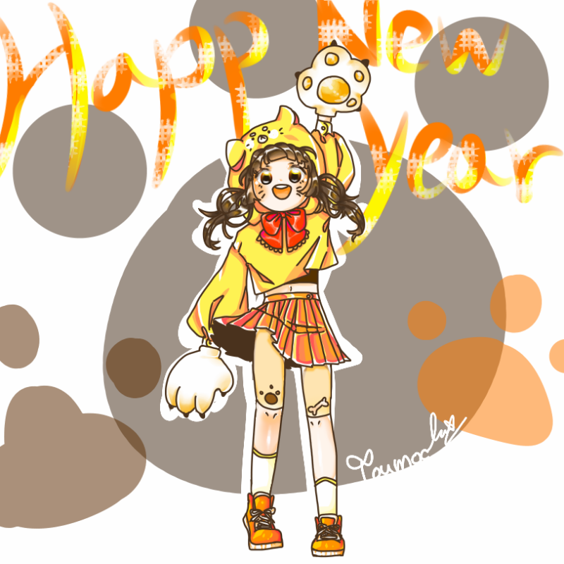 Happy new .. : Happy new year☆ 스케치판 ,sketchpan