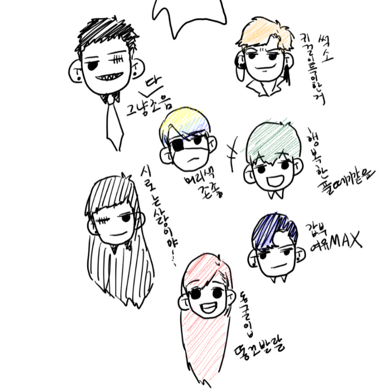 :3 리퀘를 .. : :3 리퀘를 너무 미뤄쒀ㅓ.. 오늘이나 내일 그릴게욤ㅁ 스케치판 ,sketchpan