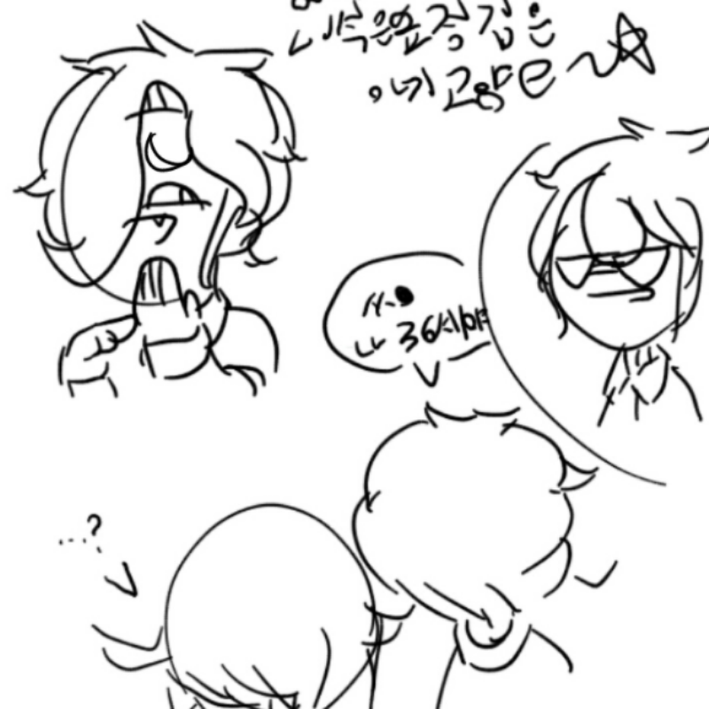짜쟌 : 짜쟌 스케치판 ,sketchpan