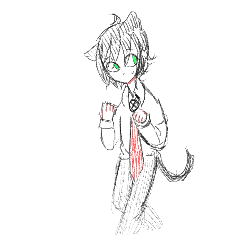 새자캐는 .. : 새자캐는 아니에염 스케치판 ,sketchpan