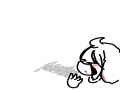 친구가날때.. : 친구가날때리고있어..손에있는거먼지구요 스케치판 ,sketchpan