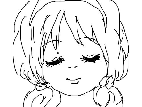 소녀 : 색칠을 어떻게 하는지 모르게써요!! 스케치판 ,sketchpan