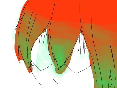 당근(미완) : 당근을 주제로... 스케치판 ,sketchpan