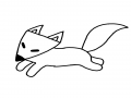 여우 : 여우 스케치판 ,sketchpan