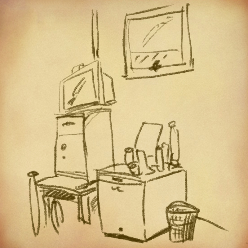 내방 : 내방 스케치판 ,sketchpan