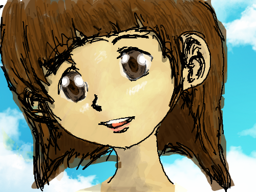 첫작품.... : 첫 작  첫 타블렛사용기 스케치판 ,sketchpan