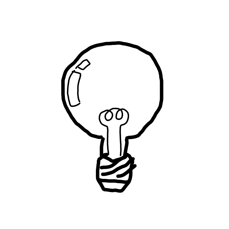 전구 : 전구 스케치판 ,sketchpan