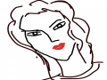 girl : girl 스케치판 ,sketchpan
