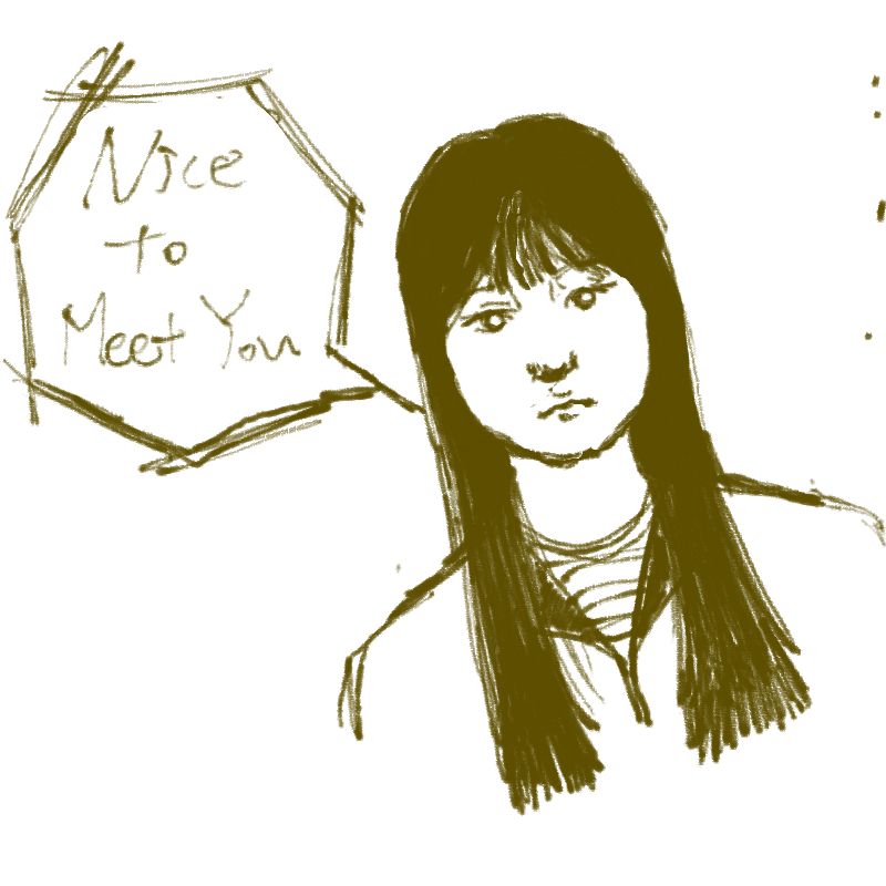 본격 자기.. : 본격 자기소개 스케치판 ,sketchpan