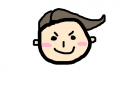 얼굴-조연재 : 남자의 얼굴............................. 스케치판 ,sketchpan