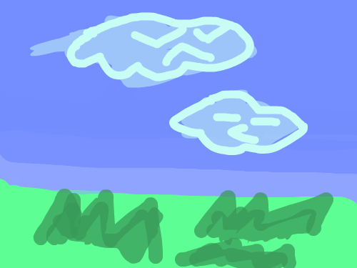 하늘풍경 - 이명수 : 하늘 푸른하늘 스케치판 ,sketchpan