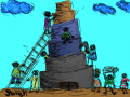 The tower of .. : The tower of Babel 스케치판 ,sketchpan