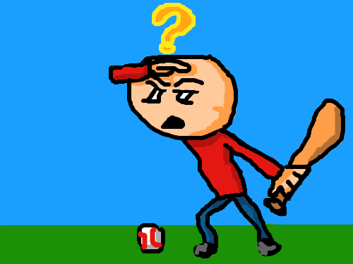 no run : WOW! HOW FAR DID I HIT IT?! 스케치판 ,sketchpan