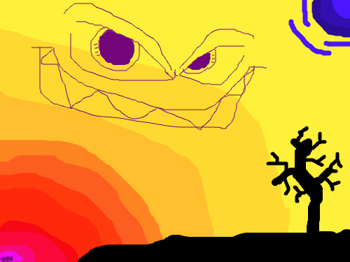 shade : eery 스케치판 ,sketchpan