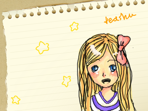 Shu : my character 스케치판 ,sketchpan