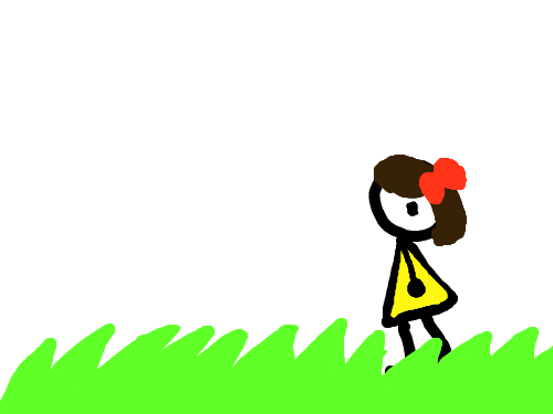 보석함 : 소녀가길을가다가보석함을발견해서그안에있는목걸이를차고가는이야기 스케치판 ,sketchpan