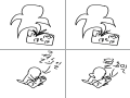 죽어라 월요일 : 죽어라 월요일 스케치판 ,sketchpan
