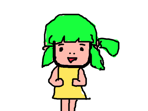 여자아이 : 귀여운여자아이 스케치판 ,sketchpan