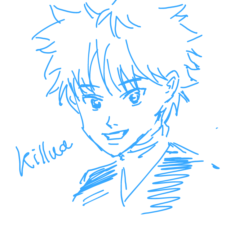 killua : killua 스케치판 ,sketchpan