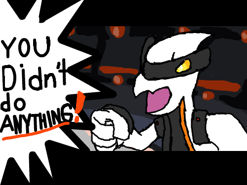 YOU Didn\'t do ANYTHING! : You didn't do Anything. She did all the work.-포탈2 스케치판 ,sketchpan