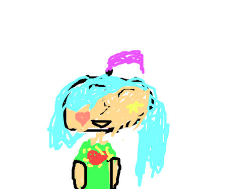 anime cute : cutie 스케치판 ,sketchpan