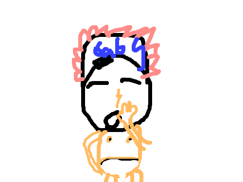 baby run off : oh no baby run off call 911 스케치판 ,sketchpan