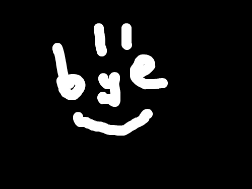 Black? : its a black screen. 스케치판 ,sketchpan