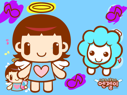 엔젤이 : 그림 엔젤이 스케치판 ,sketchpan