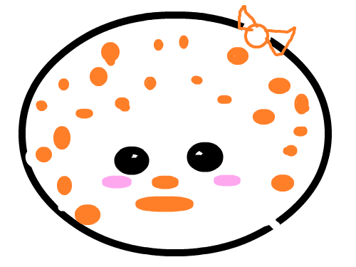 귤 부챙 : 귤! 부채되다!_._ 스케치판 ,sketchpan