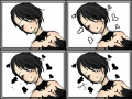 I heart Nya : Just Nya_Chii except with hearts 8D 스케치판 ,sketchpan