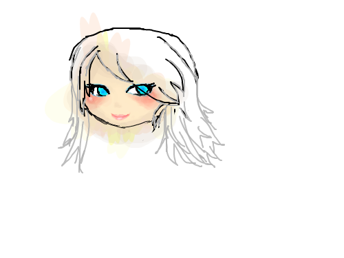 Chibi unfinished : Not finished this yet. :) 스케치판 ,sketchpan