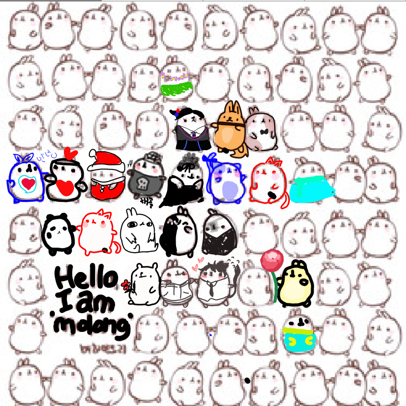 하와이 : 하와이 스케치판 ,sketchpan