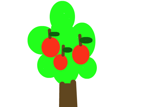 사과나무 : 3사과나무 스케치판 ,sketchpan