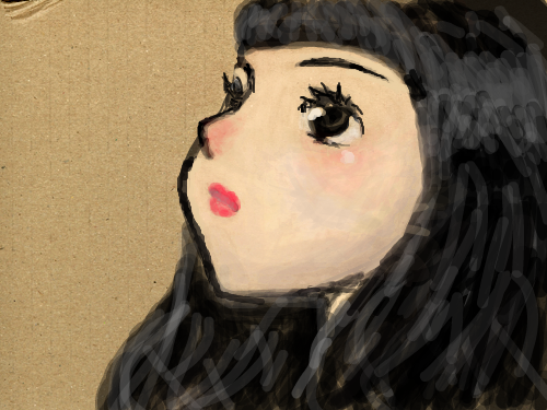 예쁜여자,.ㅋㅋ : 요즘 살고 있는 예쁜여자..;; 스케치판 ,sketchpan