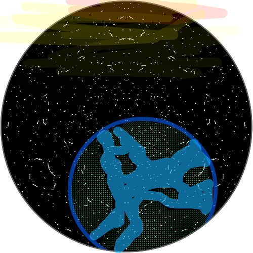 우주 : 이상이상.. 스케치판 ,sketchpan