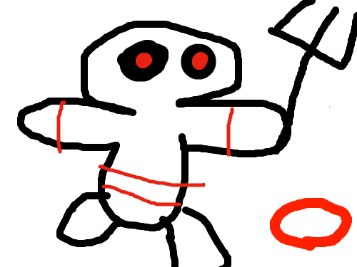 버섯 악마맨 : 버섯 악마맨 스케치판 ,sketchpan