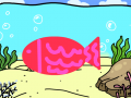 물고기 : ................... 스케치판 ,sketchpan