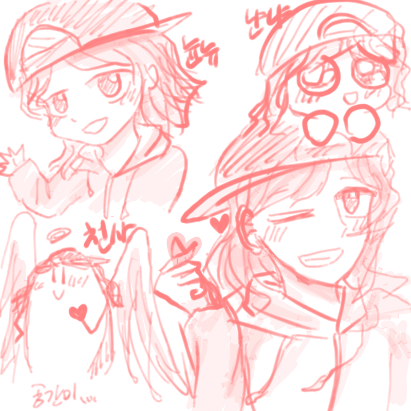 맞리퀘 필.. : 맞리퀘 필압제물 그렸슴다! 스케치판 ,sketchpan