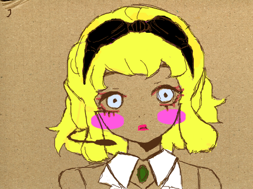 megpoid_색칠 : 우와.... 스케치판 ,sketchpan